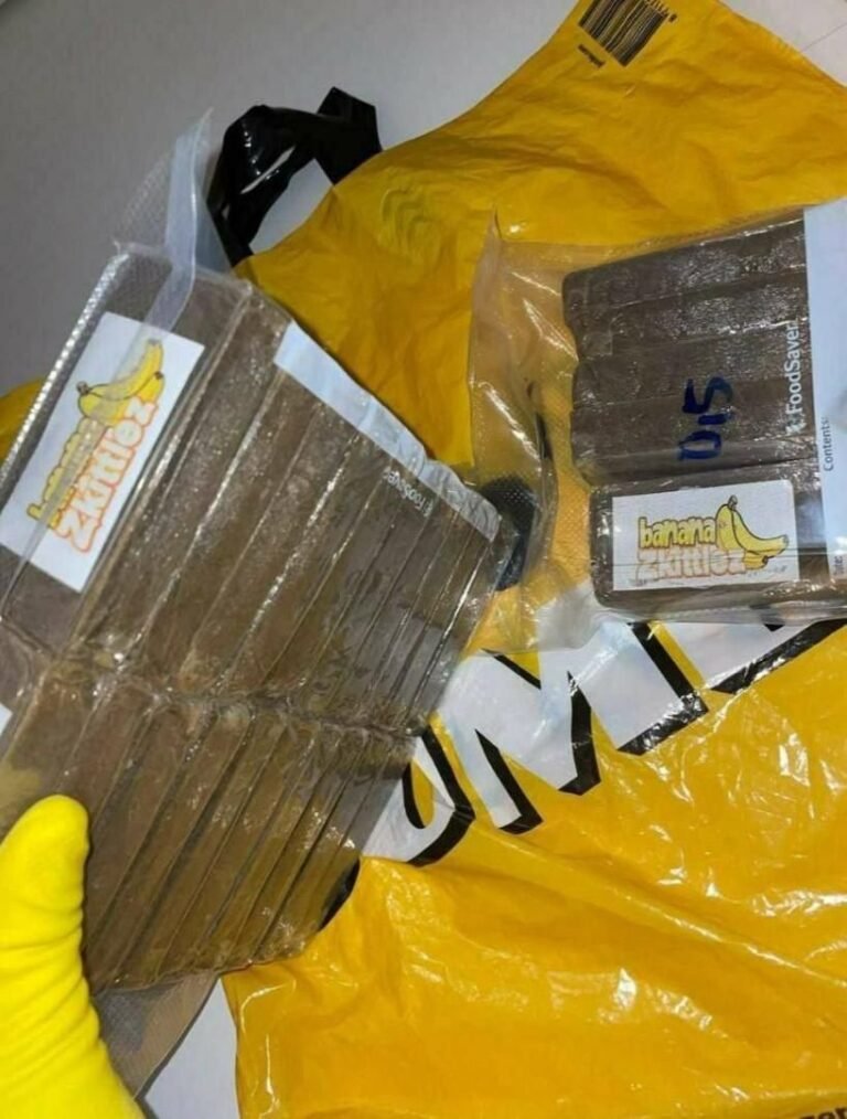 Banana Zkittlez frozen sift